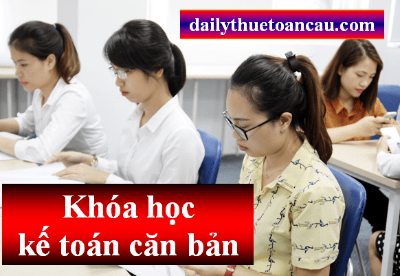 Khóa học nguyên lý kế toán