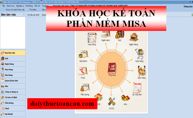 Khóa học kế toán Misa