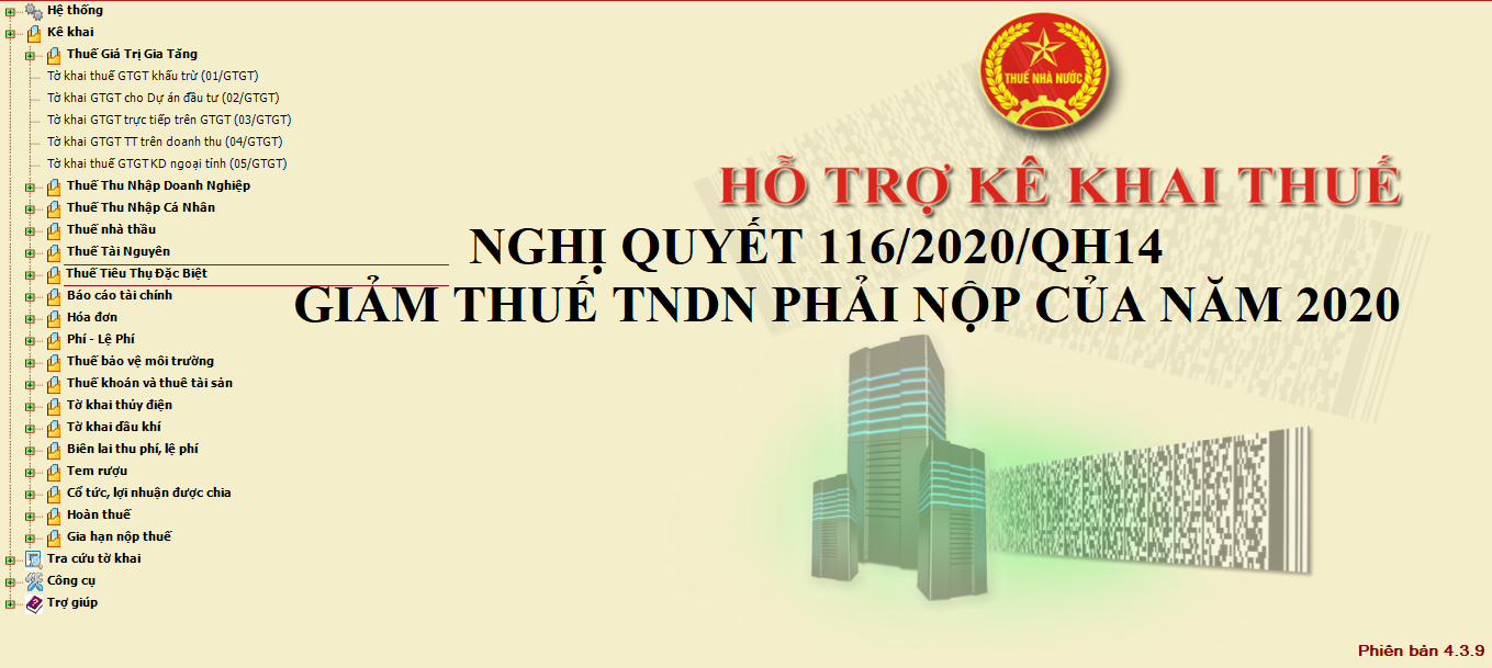 NGHỊ QUYẾT SỐ 116/2020/QH14 GIẢM THUẾ THU NHẬP DOANH NGHIỆP PHẢI NỘP CỦA NĂM 2020