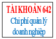 Tài khoản 642