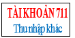 Tài khoản 711