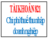 Tài khoản 821
