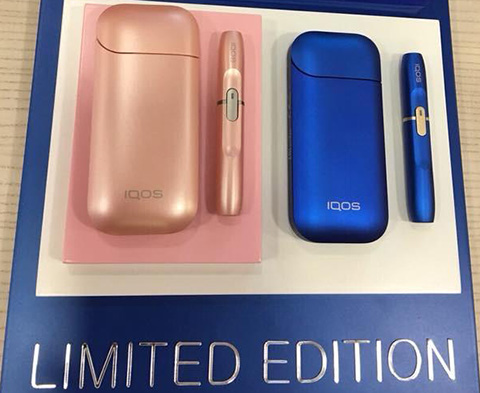 Thuốc lá điện tử, thuốc lá không cháy, thuốc lá sử dụng tẩu IQOS không được bày bán tại cửa hàng miễn thuế.