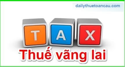 Khai thuế GTGT hoạt động ngoại tỉnh
