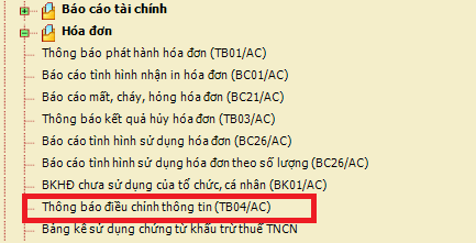HƯỚNG DẪN XỬ LÝ HÓA ĐƠN KHI THAY ĐỔI THÔNG TIN ĐỊA CHỈ, TÊN CÔNG TY NĂM 2020